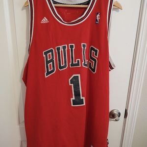 Authentic Derrick Rose Chicago Bulls Jersey XL Adidas Swingman
